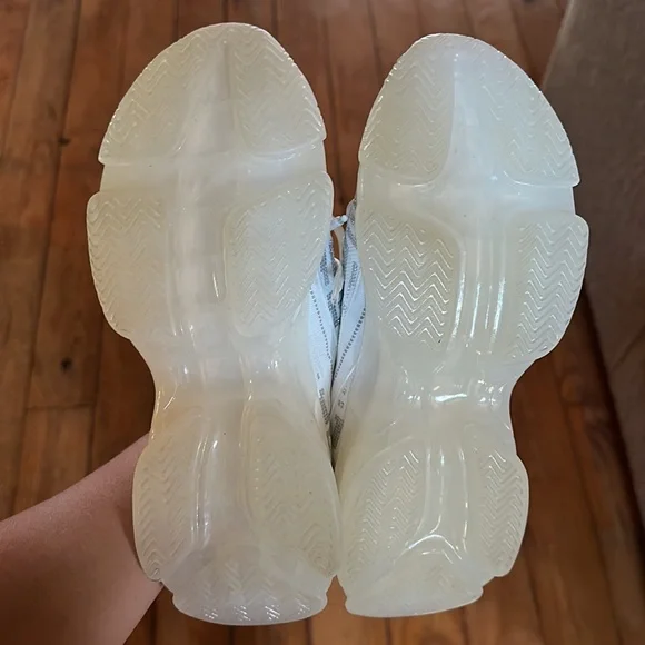 Steve Madden Women's Maxima Rhinestone Trainer Sneakers 9.5 M - Picture 6 of 7